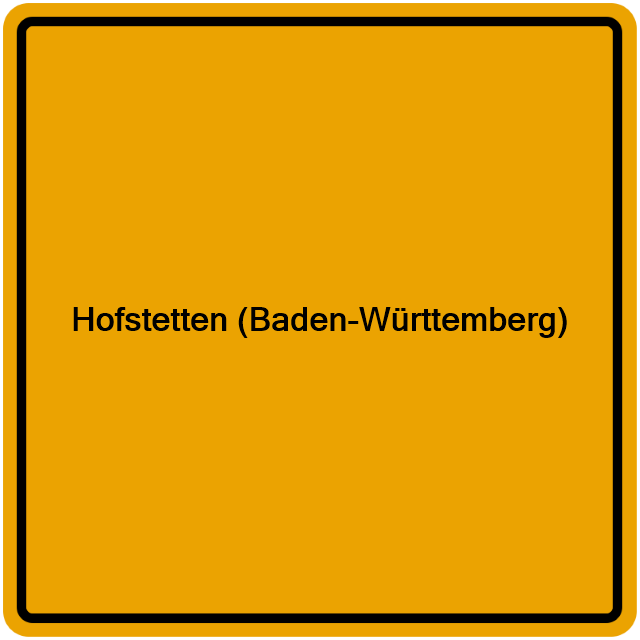 Einwohnermeldeamt24 Hofstetten (Baden-Württemberg)